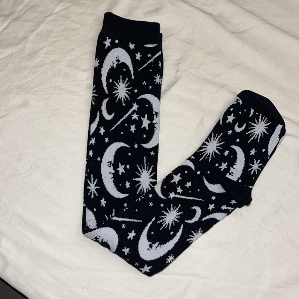 Socks high knee Star light style - Picture 2 of 2
